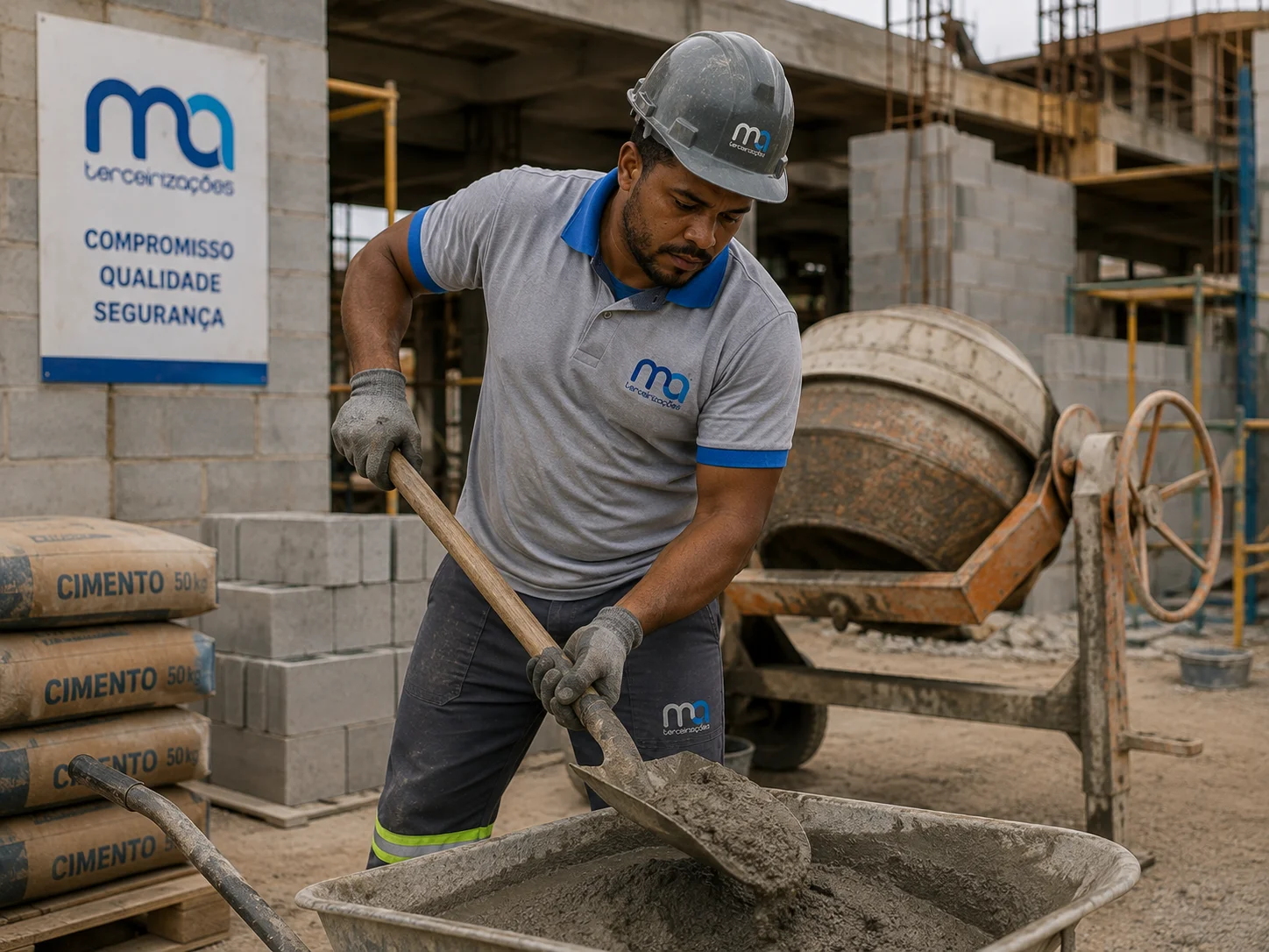 servente de obras