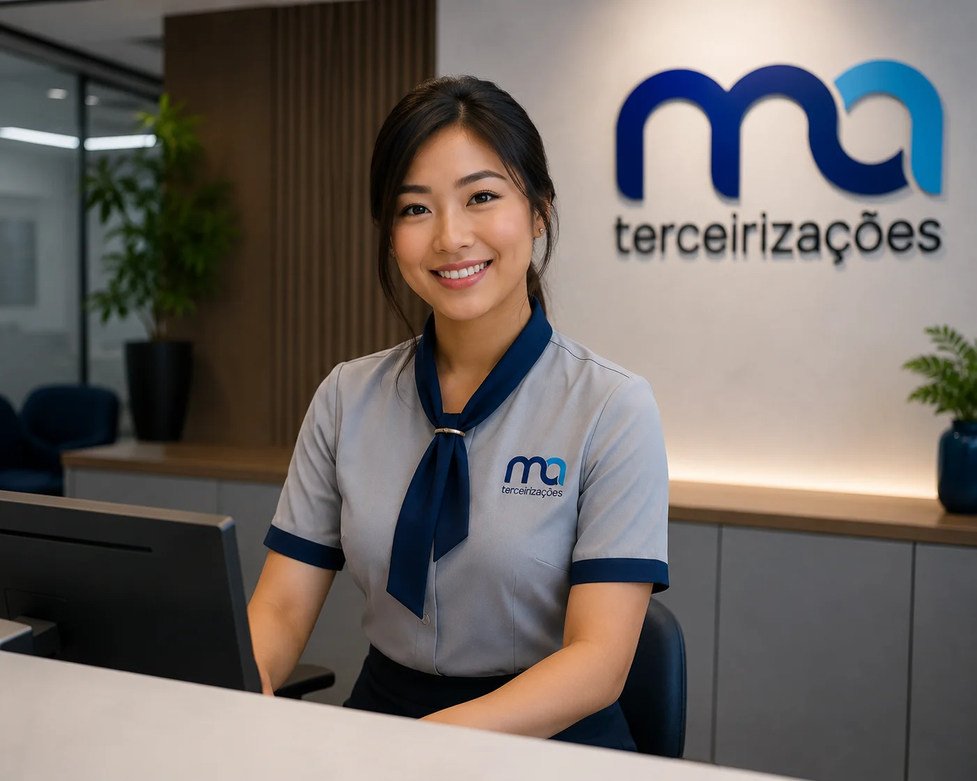 assistente de recepção