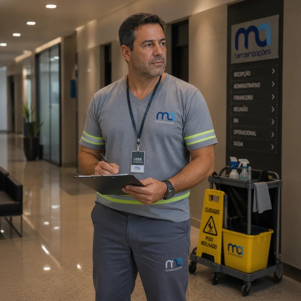 líder de serviços gerais